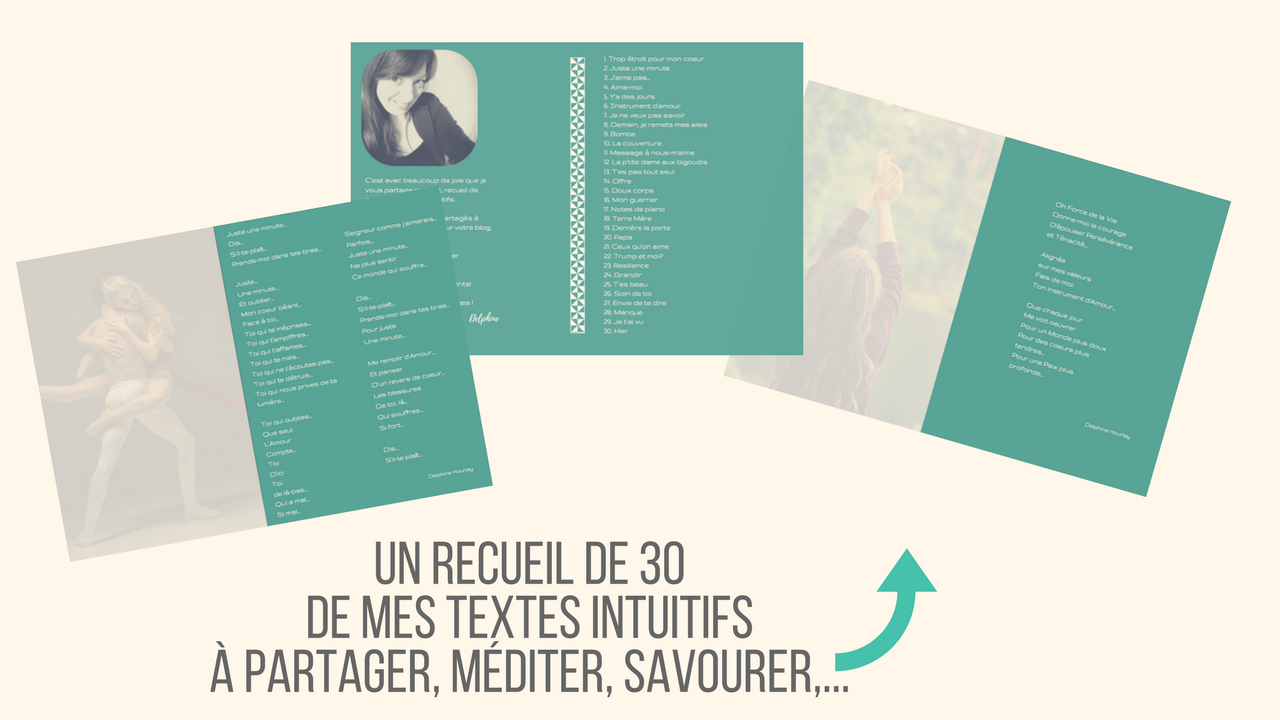 Recueil de textes intuitifs – Delphine Hourlay – Créer, embellir